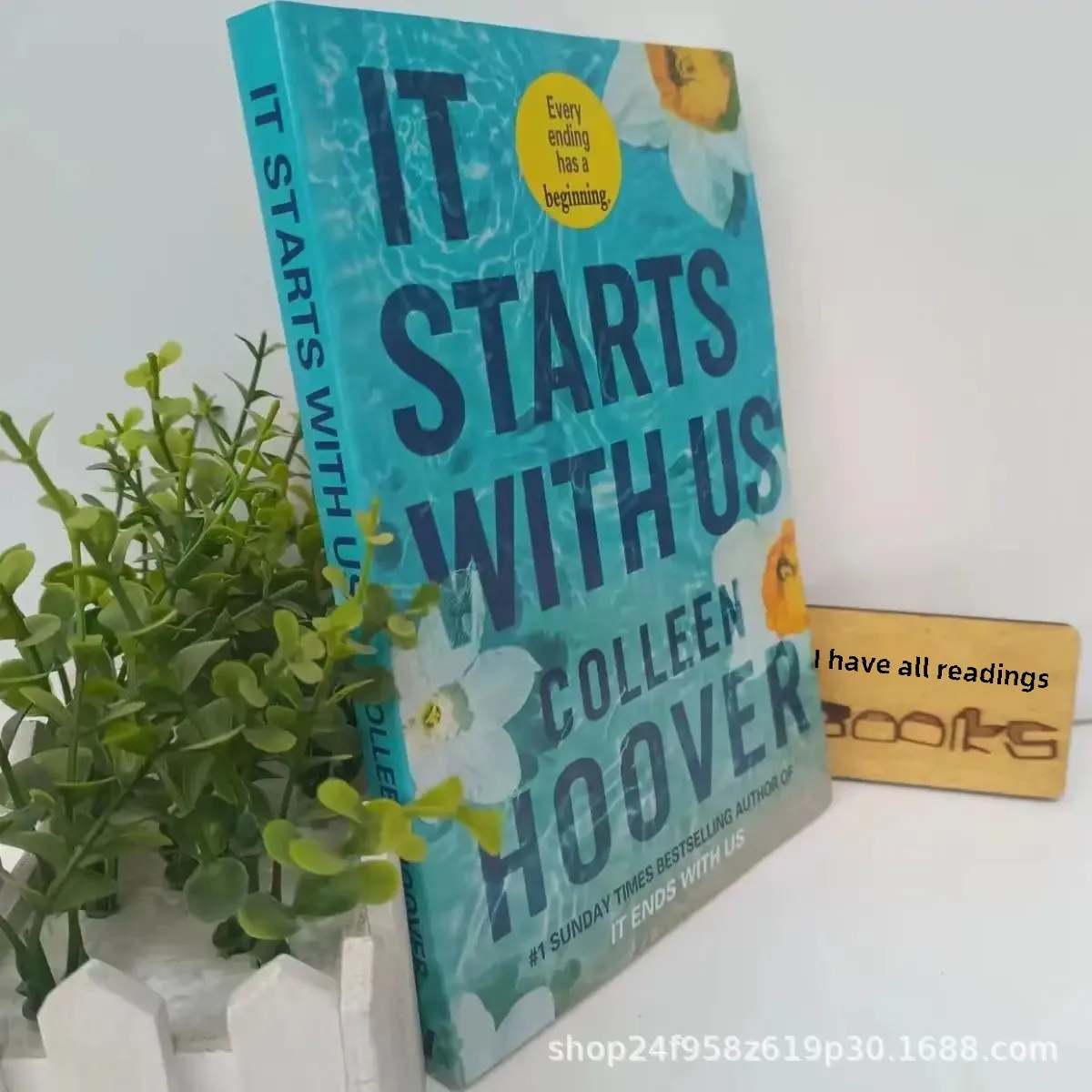 Colleen Hoover's 'It Starts With Us' Physical Book English Version Magic Suspense and Fear Category Office Culture Education Sup