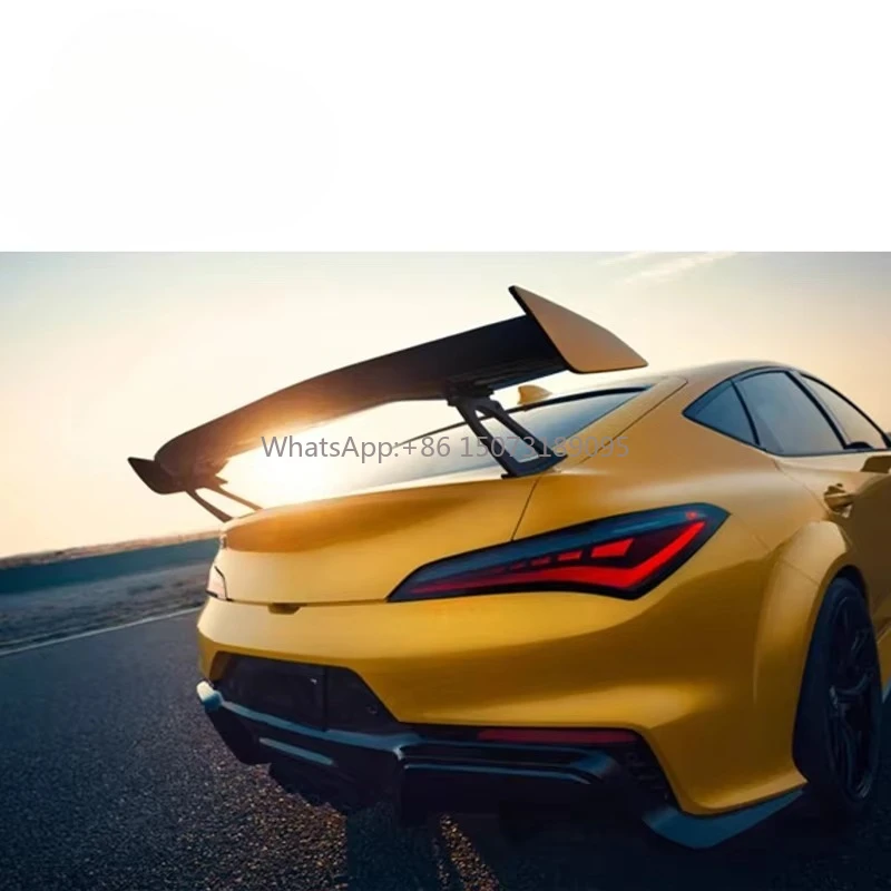 

HRC Style Carbon Fiber Rear Spoiler Track Wing for 2024-2025 Acura Integra Type S Car Spoiler