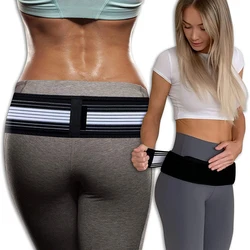 Sacroiliac SI Joint Hip Belt Lower Support Brace Unisex Pelvic Belt Trochanter Belt Sciatica Pelvis Lumbar Hip Pain Relief