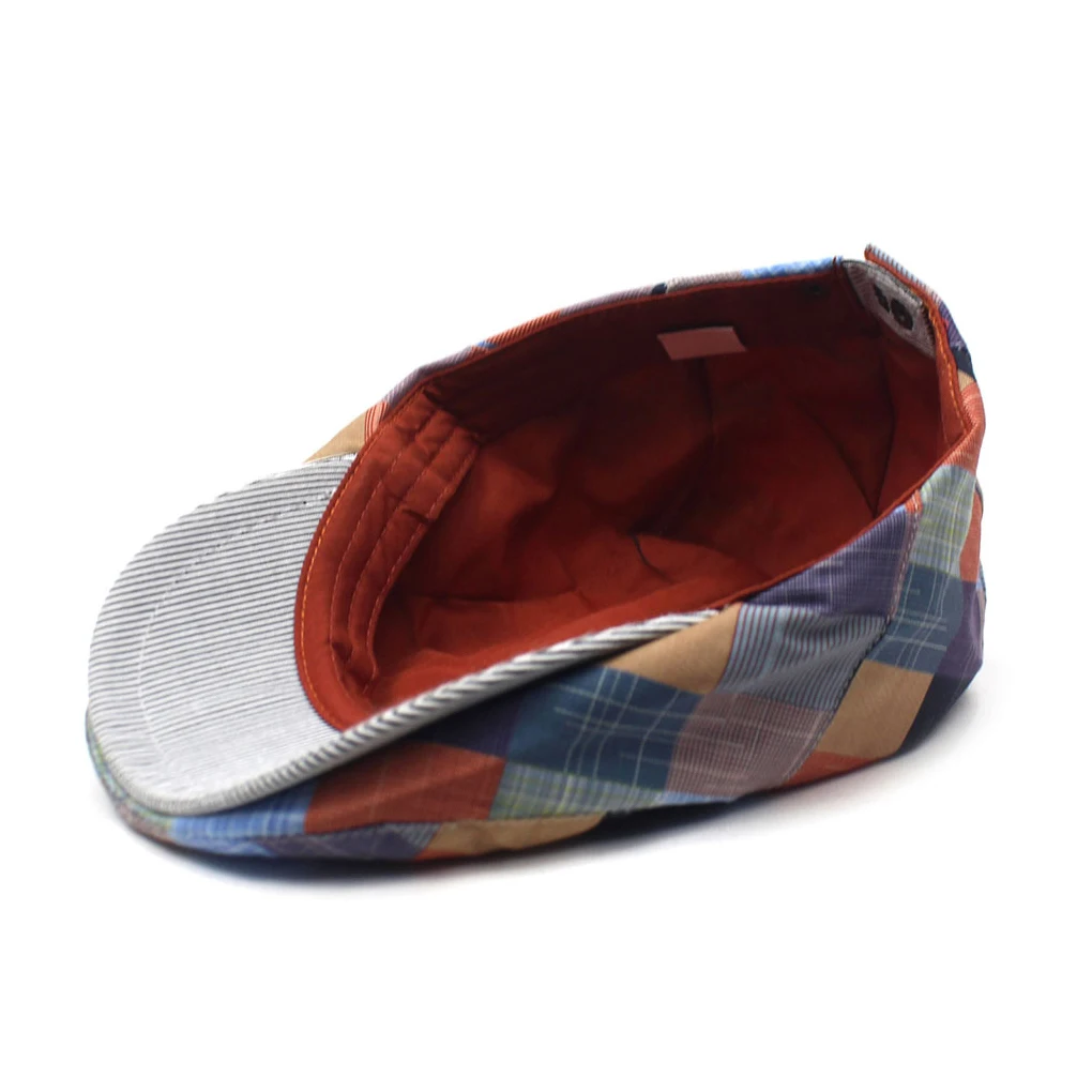 Polyester Wide Application Flat Cap Outdoor Activities And Everyday Wear Sun Protection Newsboy Caps