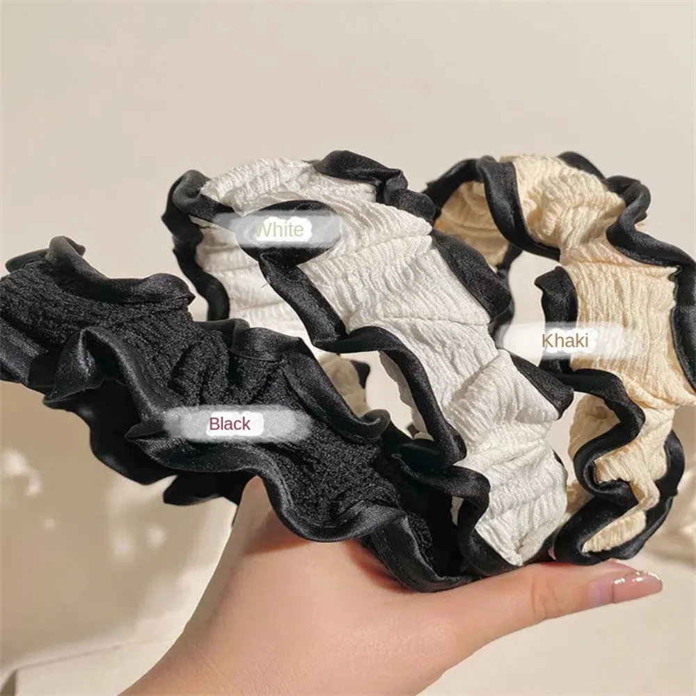 Новая Милая Корейская повязка на голову, заколка для волос для йоги, элегантный держатель для волос, украшение для волос, повязка для волос меньшего размера на лицо