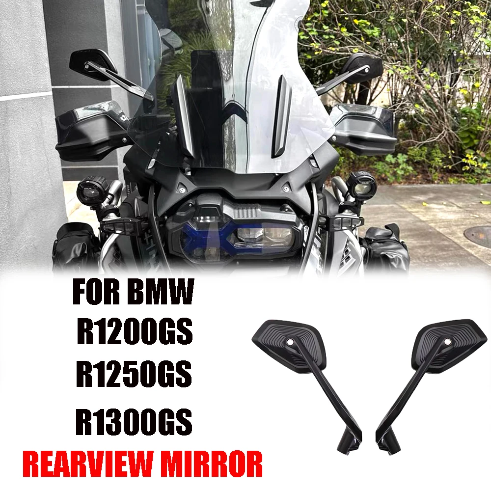 

Motorcycle Side Rearview Mirror For BMW R1300GS 2024 R1200 1250 GS ADV F900R G310GS S1000XR Aluminum Adjustable Rear View Mirror