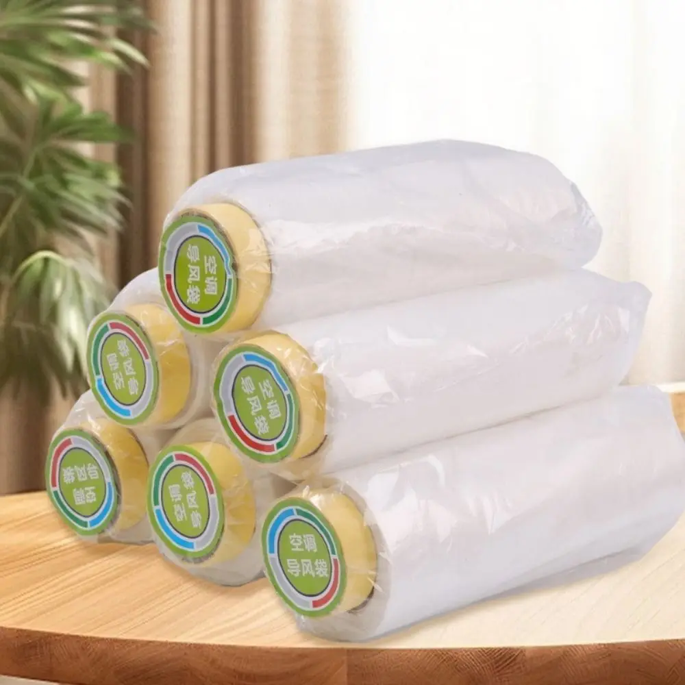 1Set Extended Flexible Air Conditioning Air Guide Bag Summer Cooling Plastic Blowing Pipe Bag Home Accessories 8/10/12/16m view 3