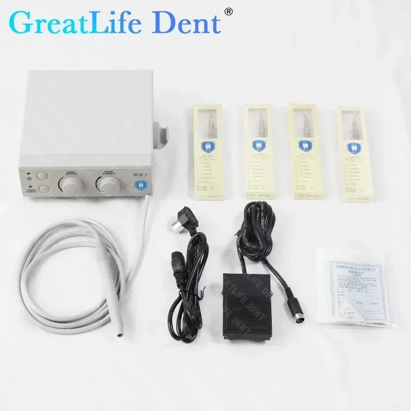 GreatLife Dent Veterinary ไม่เจ็บปวดทันตกรรมฟัน 3 In 1 Ultrasonic Cleaner & Scaler & Periodontal Treatment & Air Polisher อุปกรณ์