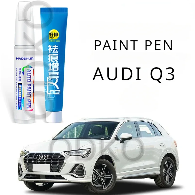 

Для AUDI Paint Pen Scratch Подходит для Audi Q1 Q3 Q5 A3 A4 A6 Белый Серый Q3 Аксессуары Белый Черный