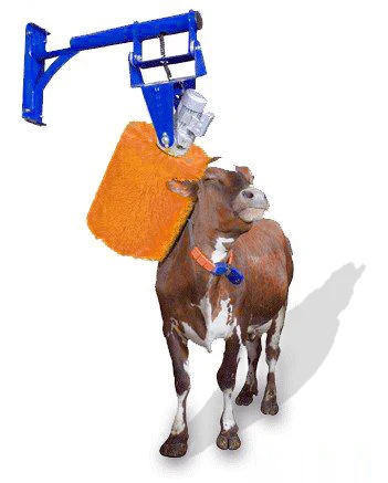 

Wholesale farm equipment rotary groom swinging cow brush cattle for cow