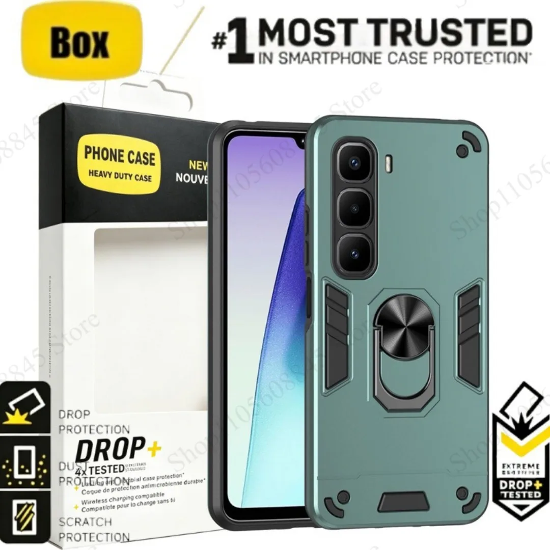 Ott-box Heavy Duty Defender Armor Bracket Case for INFINIX Hot 70 60 Pro Note 60 Pro 60 Ultra Anti Drop Rugged Protection Cover