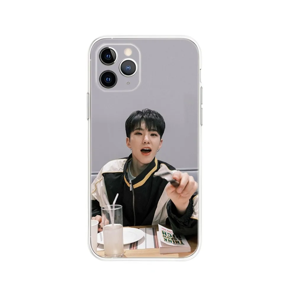 Hoshi Kwon Soonyoung Phone Case For iPhone Apple 15,14,13,12,Mini,11,Pro,Max,Plus,X,XR,XS,8,SE,2020,Plus Transparent Cover