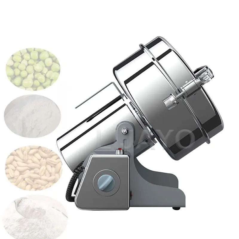 Food Industry Spice Pepper Grinding Milling Machine Electric Coffee Grinder Stainless Steel