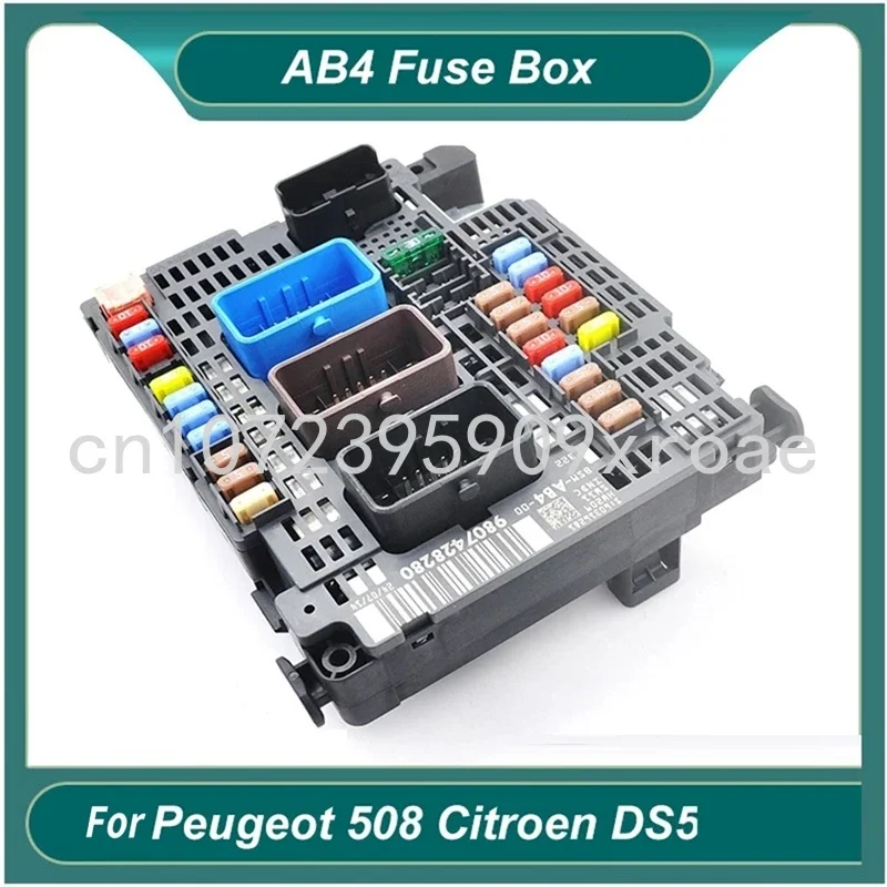 9807428280 Car Under Bonnet Fuse Box Engine Fuse Box BSM AB4 Z04 Z06 Z07 Z29 for Peugeot 508 Citroen DS5 9810719280