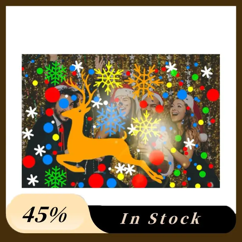 A60Z Top Proiettore natalizio Luci per interni 16 modelli Proiettore a LED per il giardino di carnevale delle vacanze di Natale