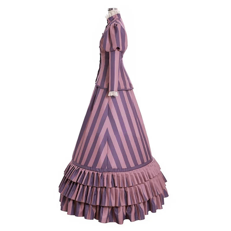 2025 NewFemale Masquerade Cosplay Devil Queen Costumes Zombie  Ghost Bride Dress Women Scary Witch Halloween AA