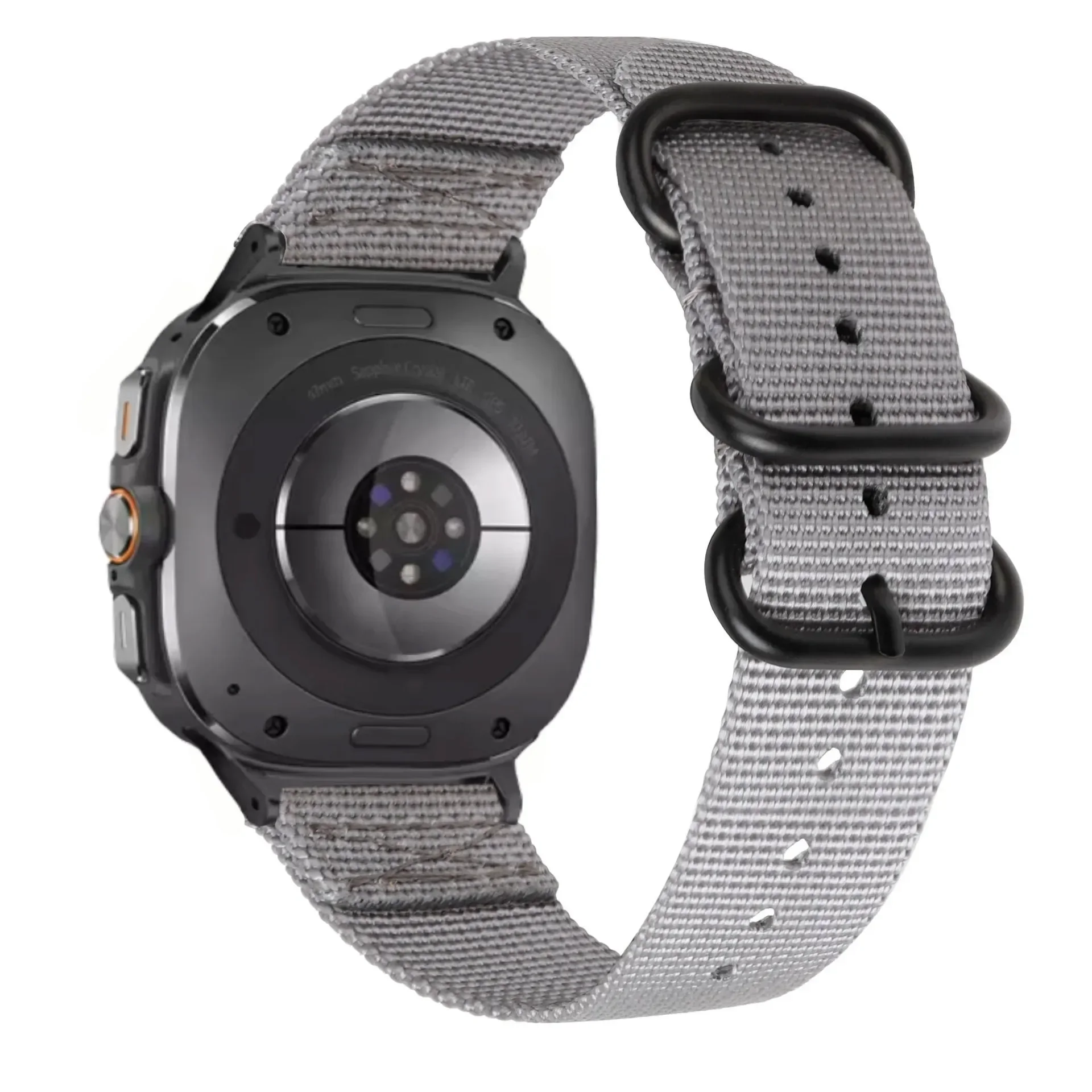 Cinturino in nylon intrecciato per Samsung Galaxy Watch Cinturino elegante ultra di fascia alta invece del cinturino Galaxy Watch Ultra 47MM di moda