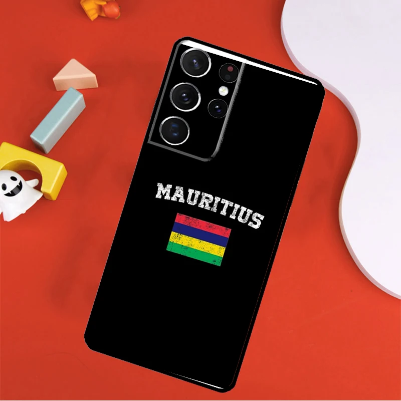 Mauritius Flag Phone Case For Samsung Galaxy S23 S21 S20 FE S8 S9 S10 Note 10 Plus Note 20 S22 Ultra Cover image 5