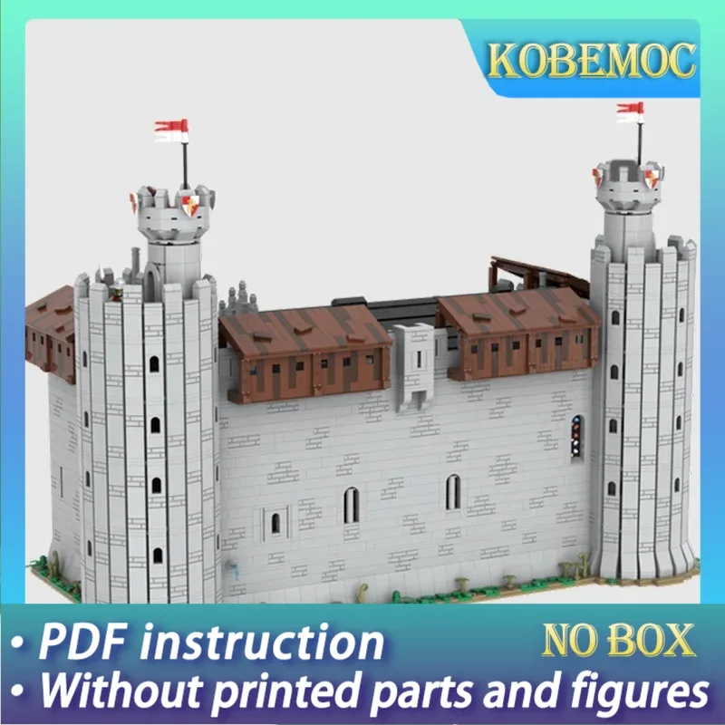 

Moc строительные блоки, модель крепости, большой зал, замок, технические кирпичи, сделай сам, сборка, строительные игрушки для детей, праздничные подарки