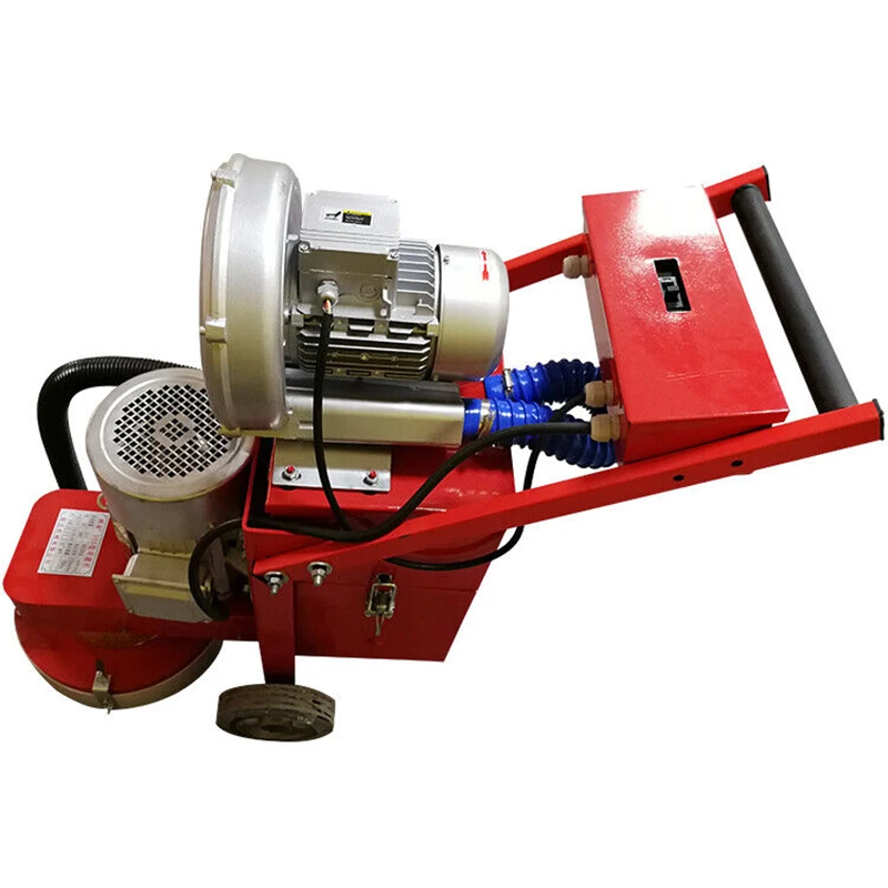 Concrete Floor Grinder Polisher Vacuuming Grinding Flooring polishing Machine 350mm 380V 4KW