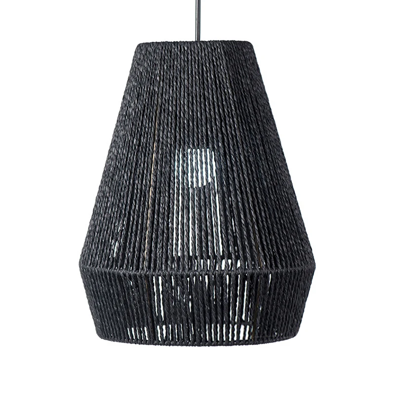 Imagem -06 - Modern Woven Pendant Light Farmhouse Pendurado Lâmpada Handwoven Rattan Basket Shade Ilha de Cozinha Sala de Jantar Corredores de Corredor