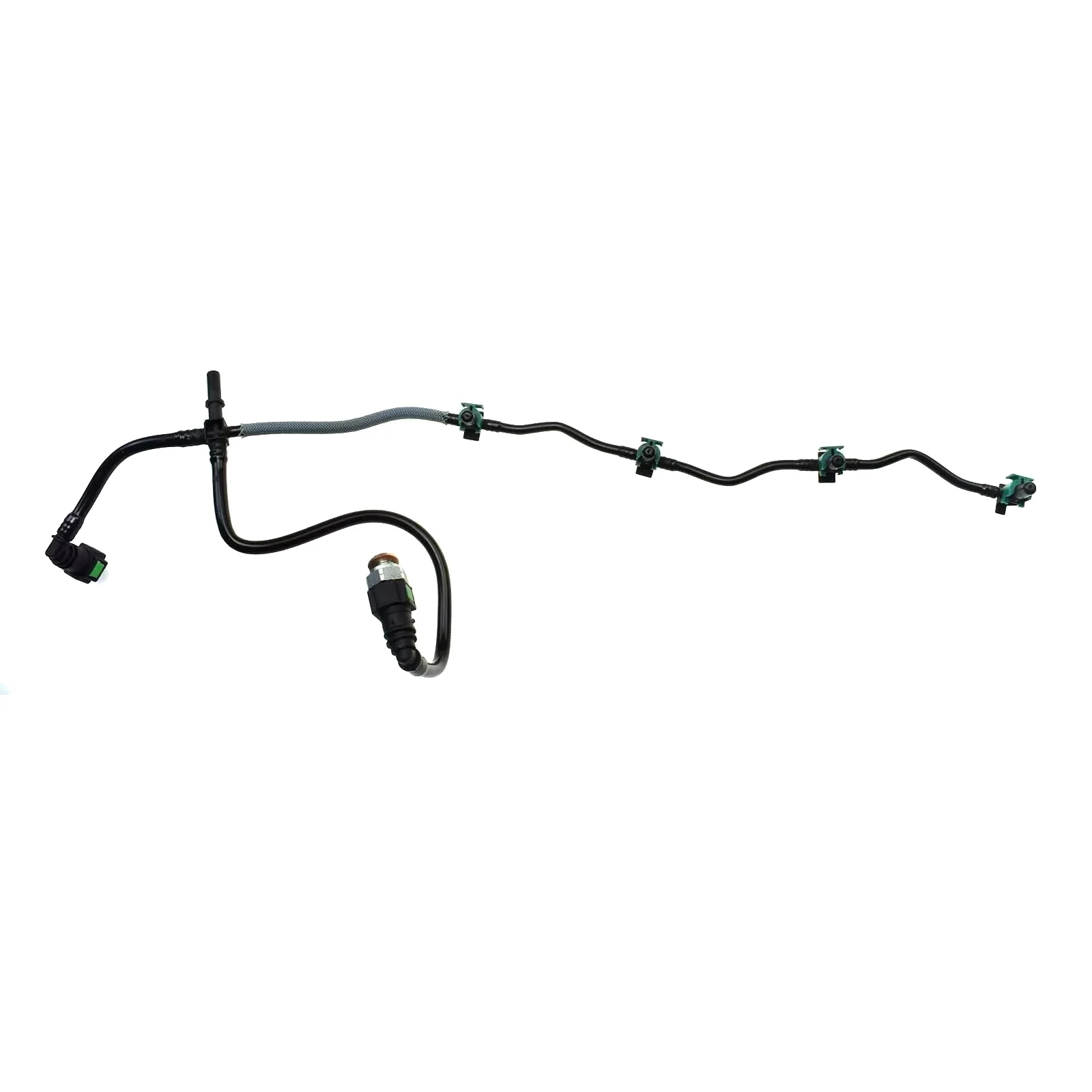 A67F-Car Fuel Injector Return Pipe Switch Off and Clip for Citroen JUMPER Fiat DUCAT ford TRANSIT 1574.L4 1473393 6C1Q9K022AG