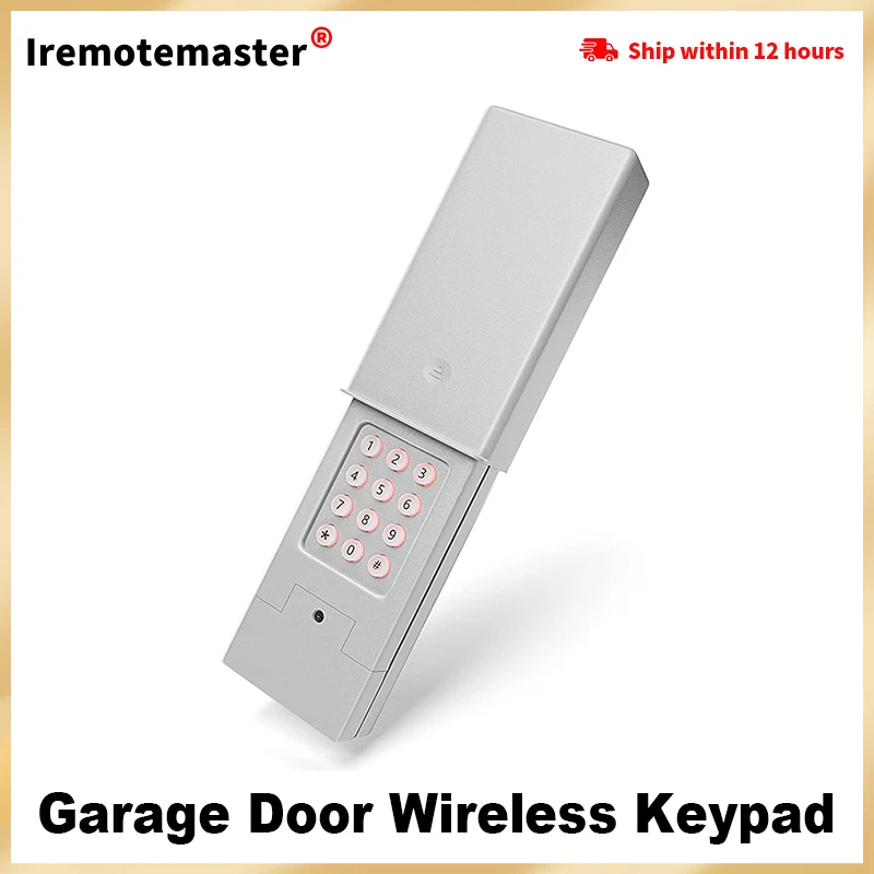 Wireless Garage Door Opener Entry System For Liftmaster 877MAX 377LM 977LM Remote Keyless Entry Keypad