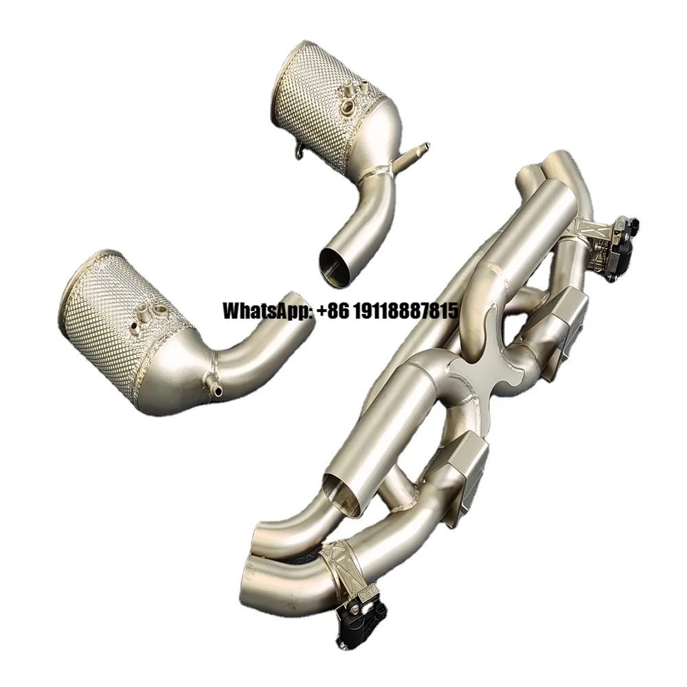 

OEM High Performance Catback for Porsche 911 992 3.0T Stainless Steel Valve Muffler Racing Sport Full Exhaust System Header Pipe
