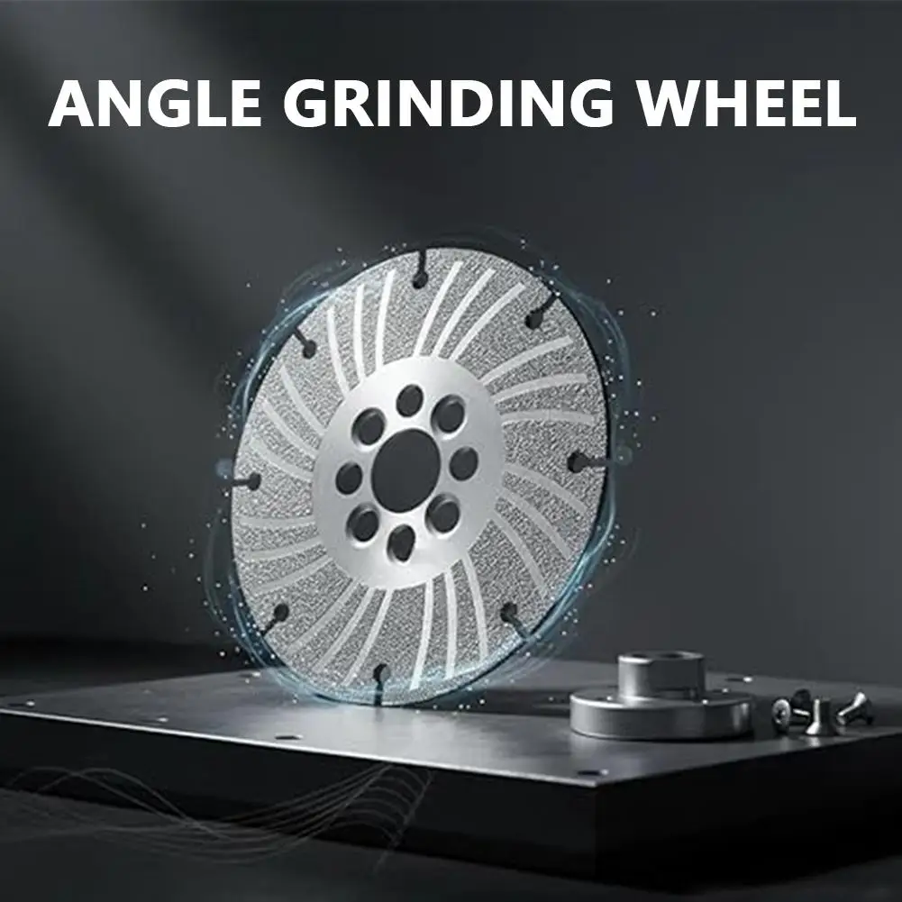 

4 1/2" / 5" / 6" haakse slijpschijf Warmtebehandeld gelegeerd staal, gegalvaniseerde coating of installatie zonder gereedschap