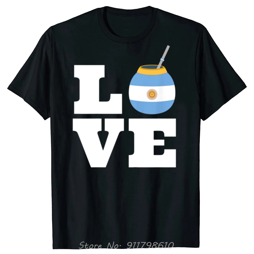 يربا ماتي الأرجنتين العلم الأرجنتيني المتضخم تي شيرت الأرجنتين فخر اللياقة البدنية تي شيرت ملابس للرجال الصيف القطن التي شيرت