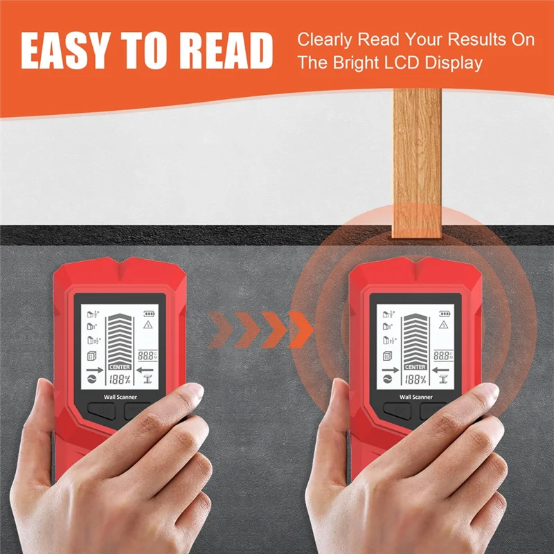 【RECOMENDAR】Wood Studs Wall Metal Detector 6 In 1 Wall Stud Finder Voltage Live Wire Detection Wall Scanner Electric Box Locator