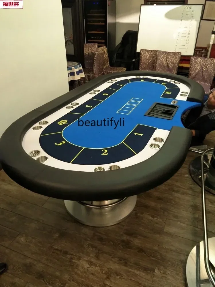 

LHY26 ss ss 26 Luxury Racing Club Club Chip Game Texas Poker Table