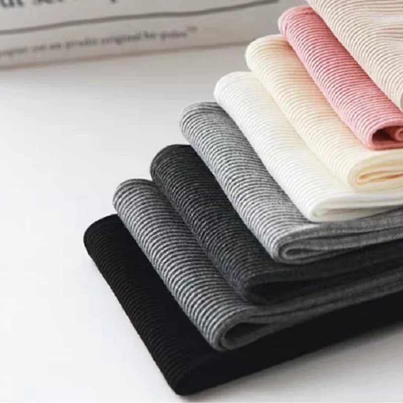 ฤดูหนาวกางเกงขายาวผู้หญิงสูงเอว Ribbed Leggings Thicken Fleece กางเกง Casual Slim สียืดหยุ่น Tights