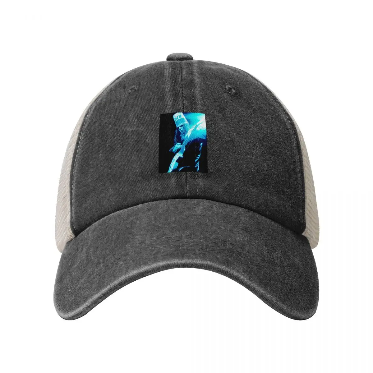 Buckethead Electric Tears Graphic Baseball Cap Wild Ball Hat Rave Designer Hat Men Golf Wear Women's