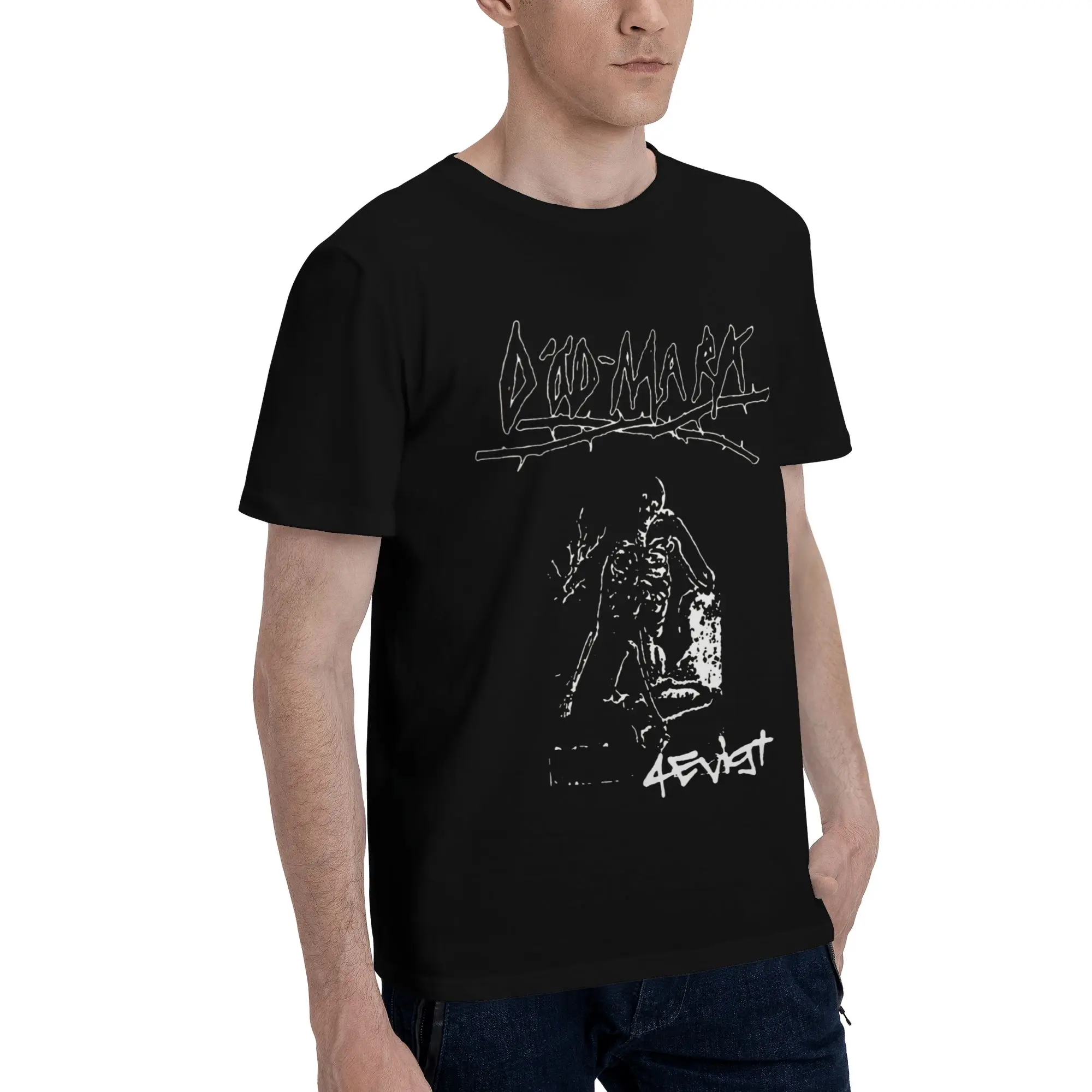 Men Women Graphic Printing Yung Lean Sad Boys 4Evigt Drain Rap   Tee T Shirt Pure Cotton  T-shirts Clothing