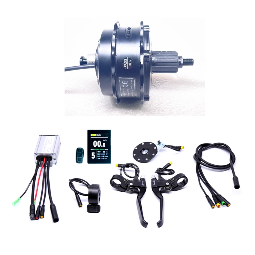 

Color display Waterproof Truckrun 36v250w thru axle cassette rear motor Electric Bike Conversion Kit Brushless Hub Motor