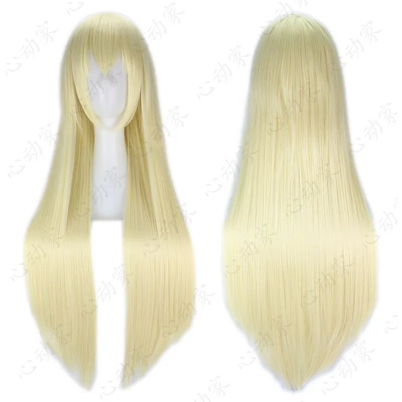 نبضات القلب المنزل FleetCollection جزيرة نمط السفينة GirlCOSWig الذهب الخفيف Xiaoji شعر مستعار الانفجارات تم تشذيبها