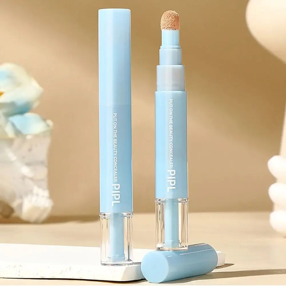 1 Uds nueva pluma correctora de PIPL brillo facial que cubre cicatriz de acné maquillaje líquido crema en polvo ligera hidratante