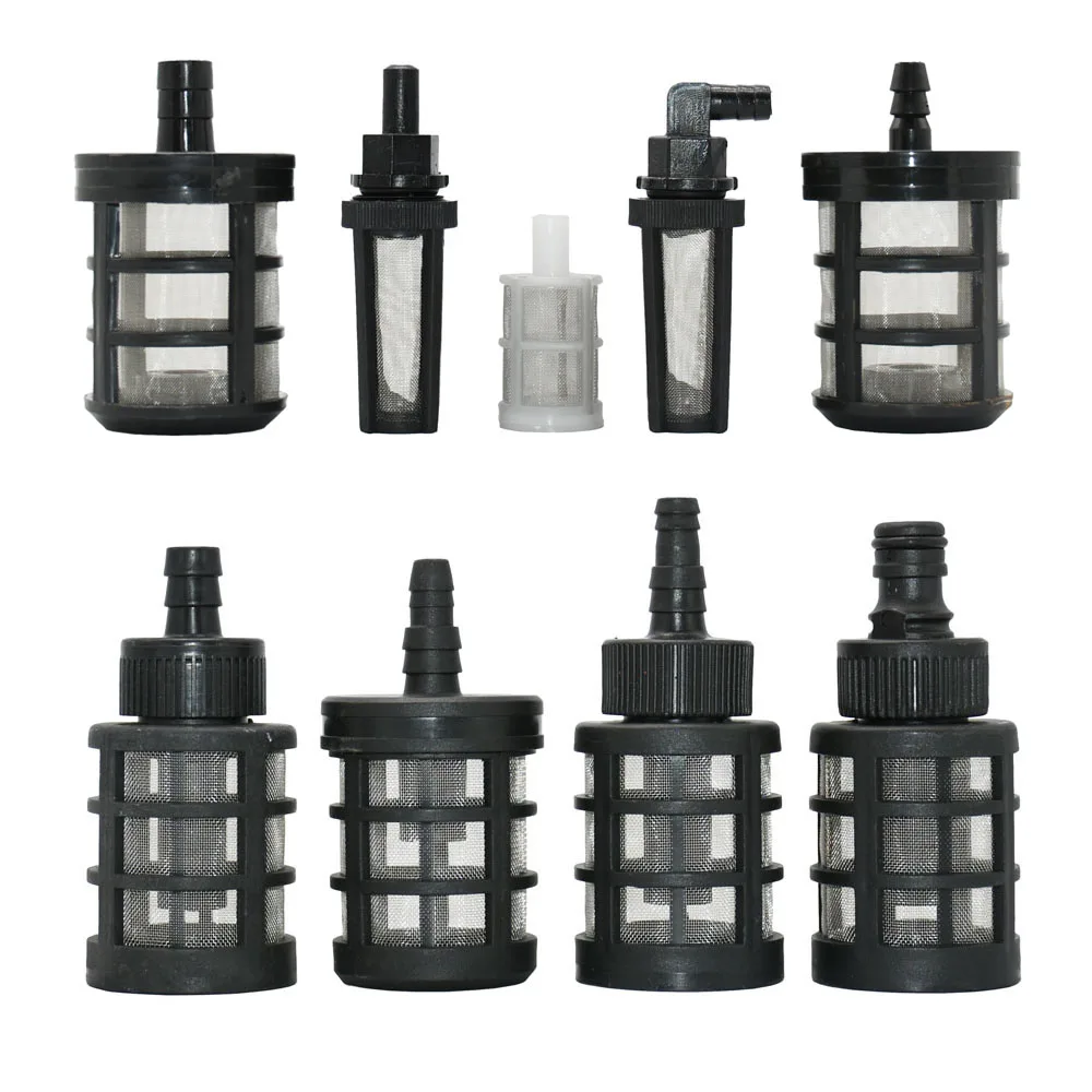 

8/10/12/13mm Hose Pipe Filter Car Wash Garden Irrigation Filters Sprayer Pump Filtering Net Strainer Check Valve