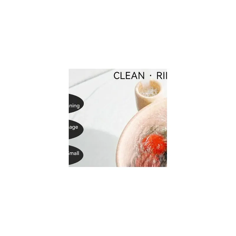 Ceramic Fruit Washing Bowl with Spinner Strainer 5-Piece Berry Swirl Bowl Set Kitchen Prep Tool