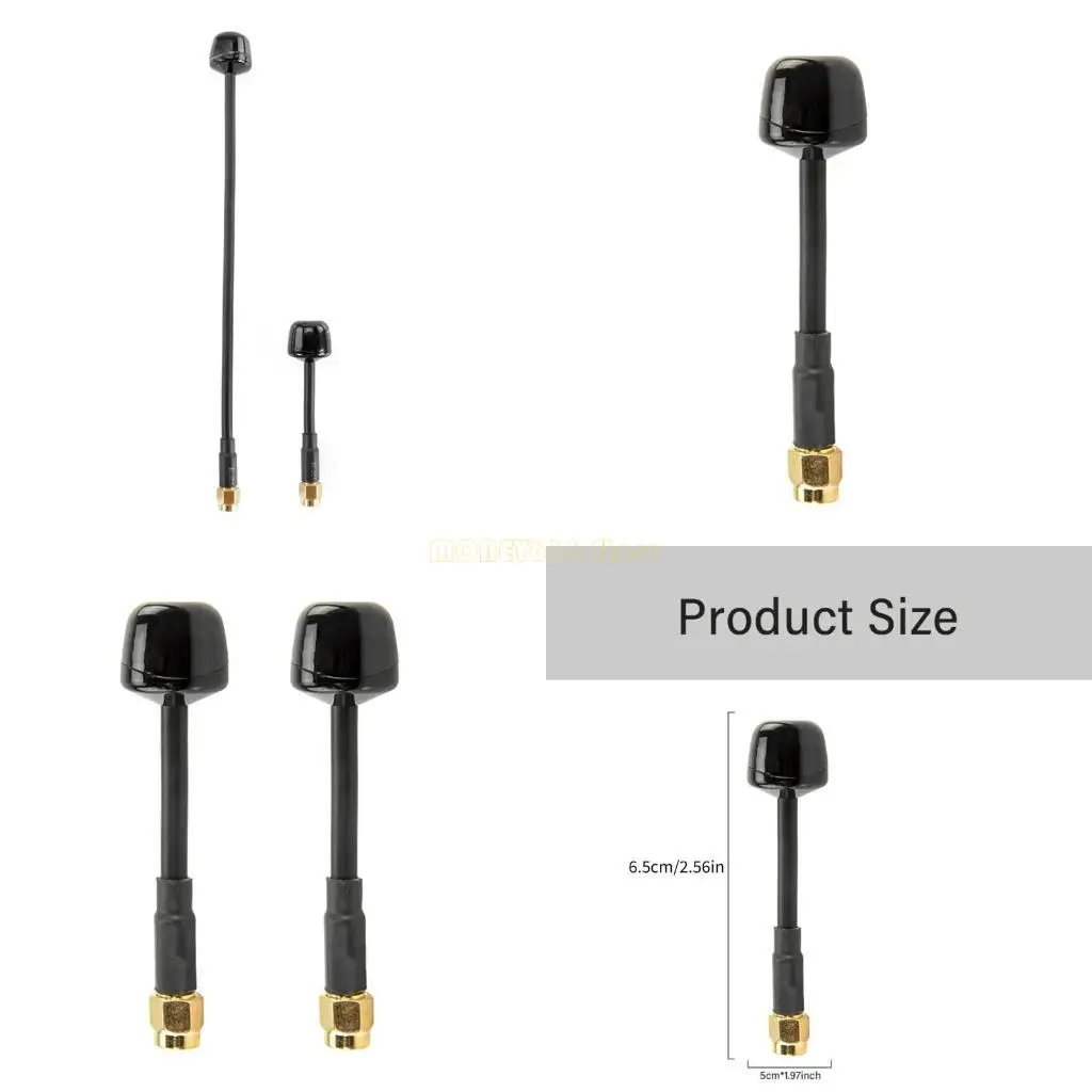 F62C Axii 2 Long Distanced FPV UAV Aerial 5.3-6.2GHz تغطية 2.2DBI FPV Aerial مع تعزيز النقل