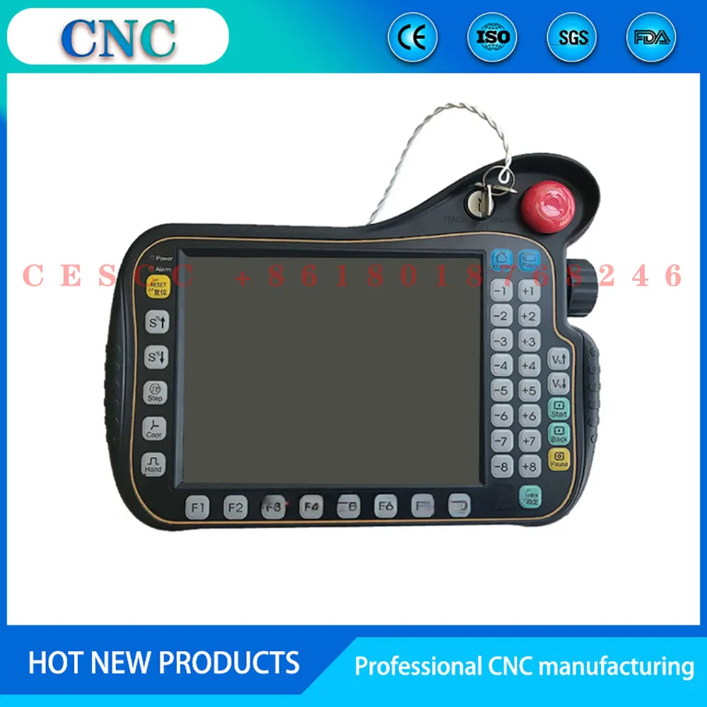 NEW HMI CNC 4/6/8 axis robot control system Manipulator system controller is used for robot machine tool PLC teaching function