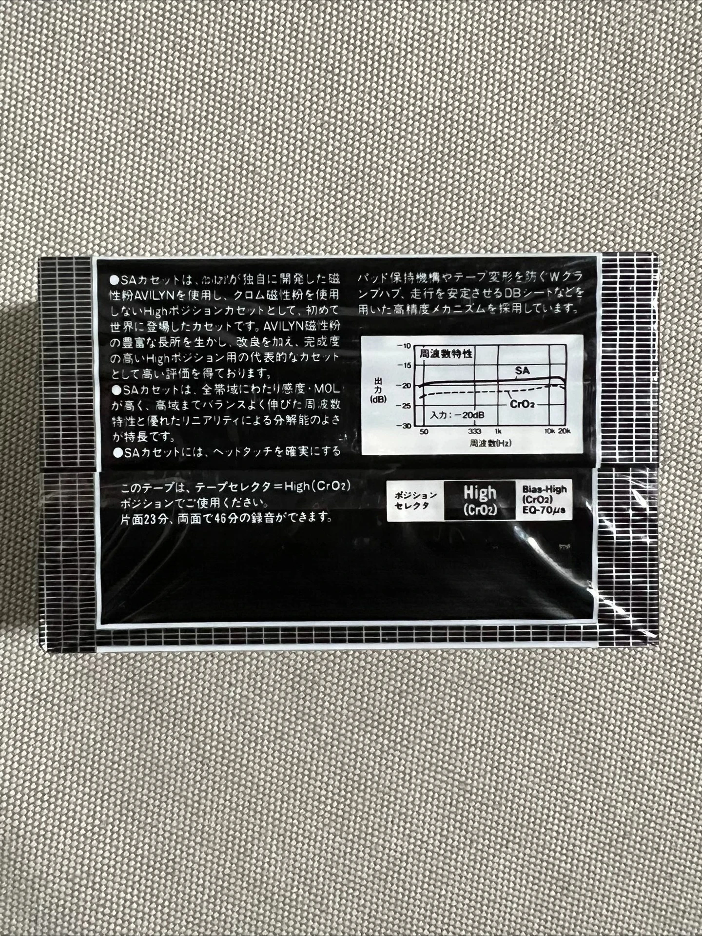 New Unopened for TDK SA-C46 Class II Blank Tape