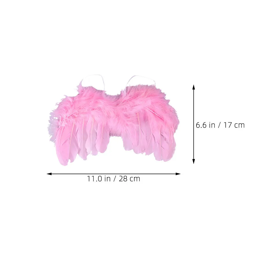 2 قطعة أجنحة الطفل تأثيري الملاك الدعائم مشرق اللون لينة خفيفة الوزن الوليد التقطت الصور الزي الرضع الجناح