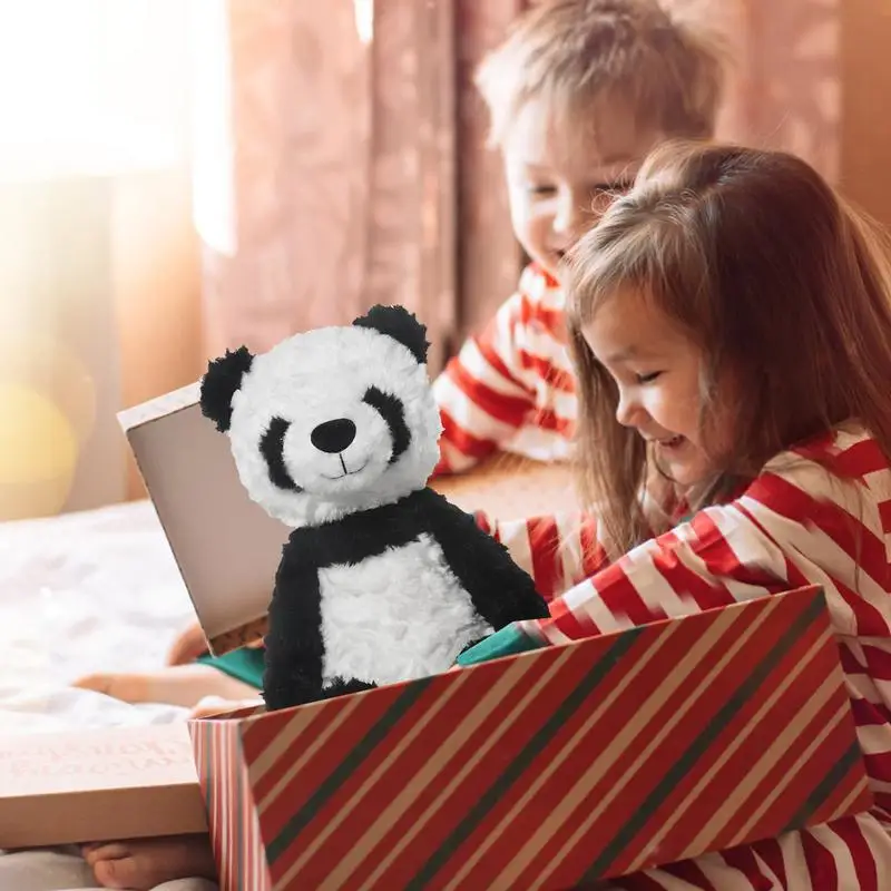 Panda Plushie น่ารัก Plushies ตุ๊กตาแพนด้าตุ๊กตาสัตว์นุ่มตุ๊กตาน่ารัก Companion COZY Comfort กอดหมอนสําหรับวันเกิด