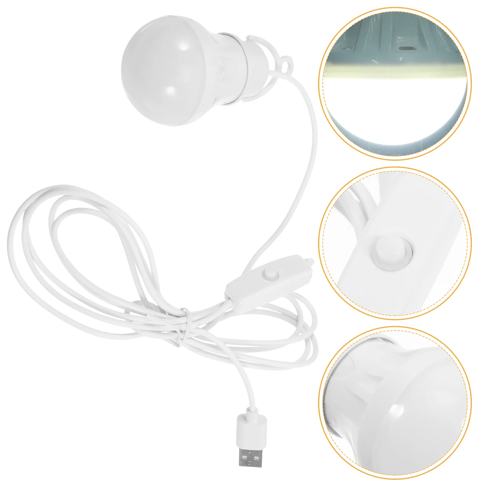 

Usb Rechargeable Led Light Bulb Portable For Camping Hiking Outdoor Emergency Power Bank Use Hanging Tent Lamp Mini Night Light