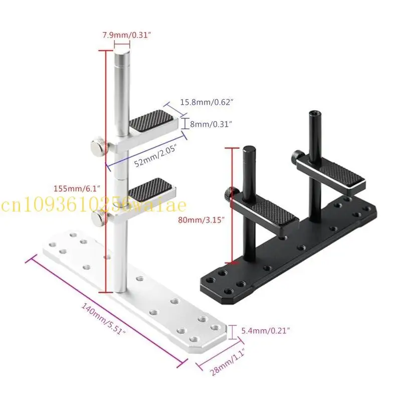652f Aluminiumlegierung Grafik Video Stand Cooling Vertikale GPU -Support -Halterung
