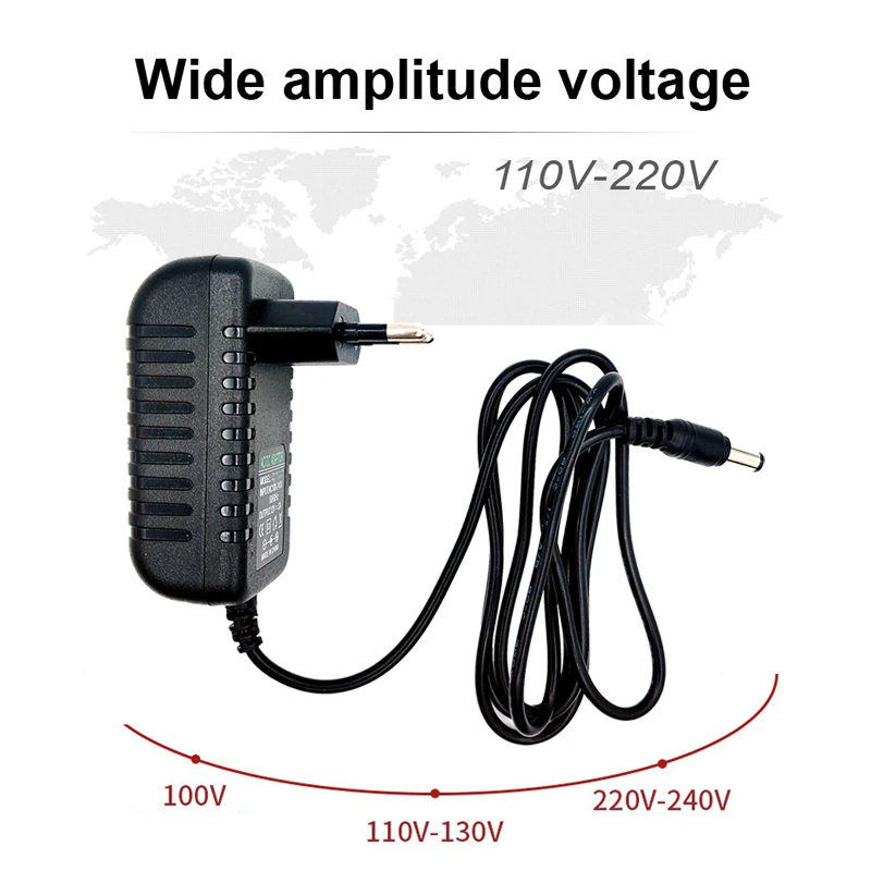 Adattatore di alimentazione AC 100-240V Input DC Output Supply Charger EU/US 12V spina convertitore adattatore universale per fotocamera DVR LED