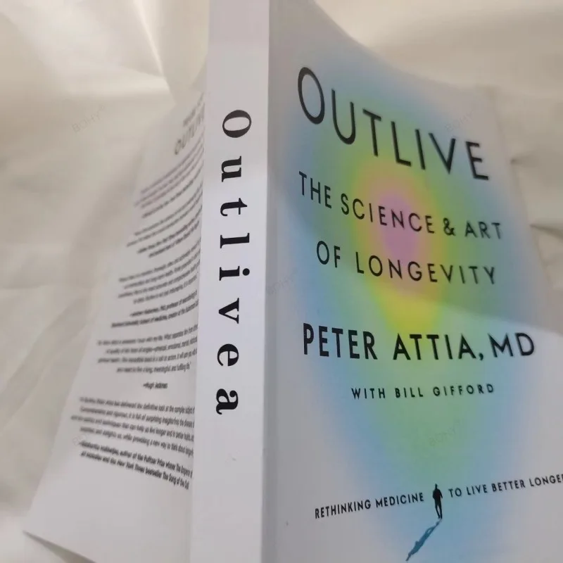 Outlive By Peter Attia The Science and Art of Longevity Paperback Book in English