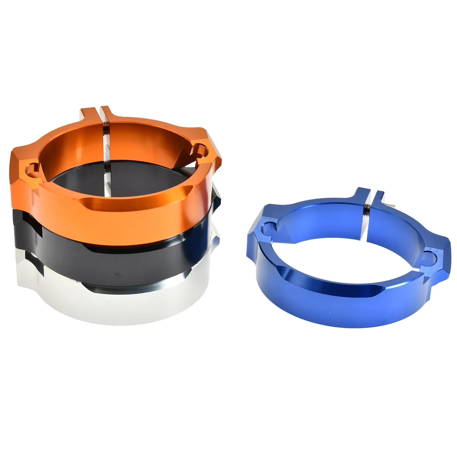 Motorcycle CNC  Exhaust Tip Muffler Pipe Clamp Flanges Protector Cover  For KTM XC XCW SX 250 300 XC-W Six Days TPI  2017-2022