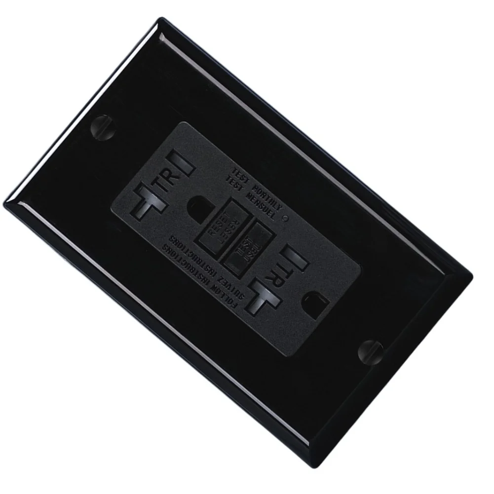 Self-Testing 20A Wall Outlet With Tamper-Resistant Shutters, Ground Fault Protected Receptacle For Home Safety