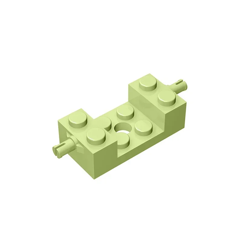 Gobricks 1 قطعة MOC الطوب خاص 2x4 مع حامل عجلات متوافق مع 18892 42947 نموذج اللبنات أجزاء الاطفال لتقوم بها بنفسك اللعب