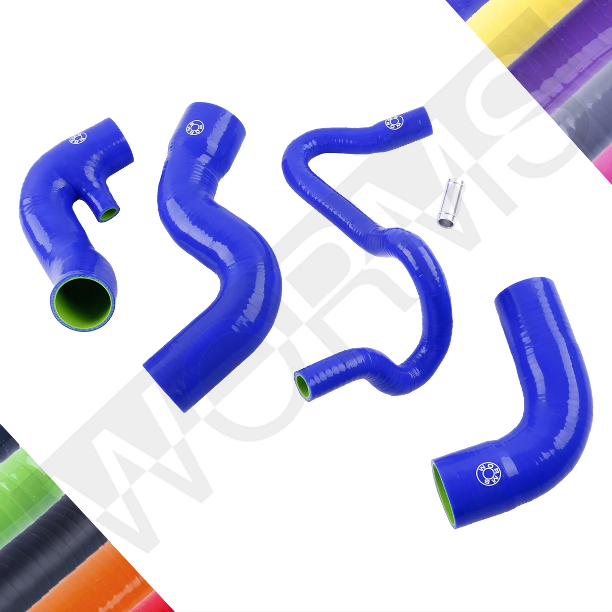 For 1994-2005 Audi A4 VW Passat B5 1.8T Turbo Silicone Intercooler Boost Hose Pipe Kit 94-05 1995 1996 1997 1998 1999 2000