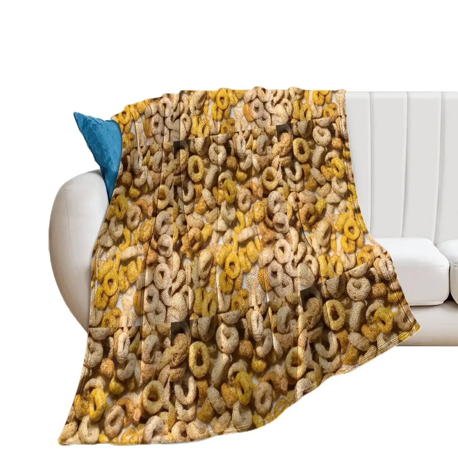 Cheerios 2.0 - Now with milk! Throw Blanket Luxury Designer Plaid Polar Decorative Beds Blankets